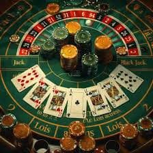 Tampilan meja Lightning Roulette live dengan roda roulette dan host dealer profesional di madu303